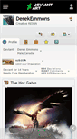 Mobile Screenshot of derekemmons.deviantart.com