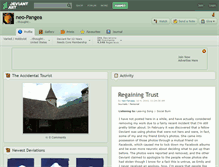 Tablet Screenshot of neo-pangea.deviantart.com
