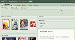 Desktop Screenshot of dance-4u.deviantart.com