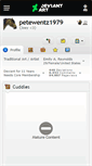 Mobile Screenshot of petewentz1979.deviantart.com