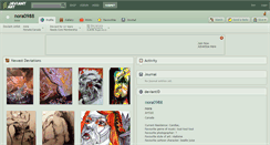Desktop Screenshot of nora0988.deviantart.com