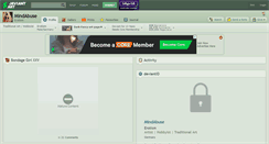 Desktop Screenshot of mindabuse.deviantart.com