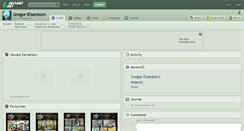 Desktop Screenshot of gregor-eisenhorn.deviantart.com