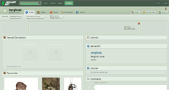 Desktop Screenshot of berglinda.deviantart.com