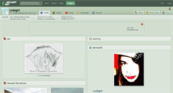 Desktop Screenshot of codegirl.deviantart.com