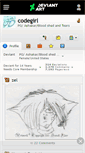 Mobile Screenshot of codegirl.deviantart.com
