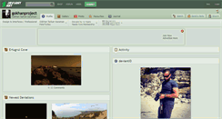 Desktop Screenshot of gokhanproject.deviantart.com