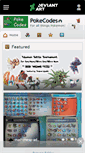 Mobile Screenshot of pokecodes.deviantart.com
