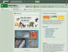 Tablet Screenshot of pokecodes.deviantart.com