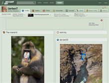 Tablet Screenshot of gerbent.deviantart.com