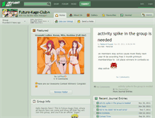 Tablet Screenshot of future-kage-club.deviantart.com