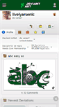 Mobile Screenshot of livelyarsenic.deviantart.com