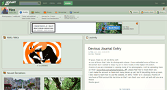Desktop Screenshot of f0nt.deviantart.com