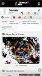 Mobile Screenshot of devern.deviantart.com