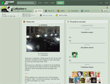 Tablet Screenshot of lebunker.deviantart.com