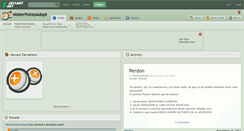 Desktop Screenshot of misterpointsadopt.deviantart.com