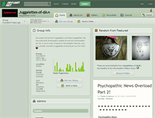 Tablet Screenshot of juggalettes-of-da.deviantart.com