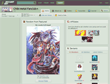 Tablet Screenshot of chibi-metal-fanclub.deviantart.com
