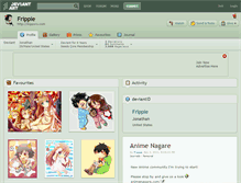 Tablet Screenshot of frippie.deviantart.com