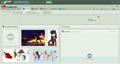 Desktop Screenshot of invader-zin.deviantart.com