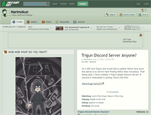 Tablet Screenshot of marimokun.deviantart.com