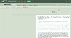 Desktop Screenshot of brasbydesign.deviantart.com