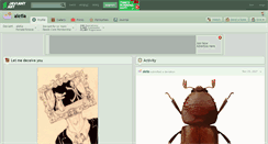 Desktop Screenshot of aletia.deviantart.com