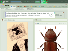 Tablet Screenshot of aletia.deviantart.com