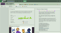 Desktop Screenshot of deadly-mistakes.deviantart.com