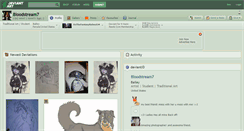 Desktop Screenshot of bloodstream7.deviantart.com