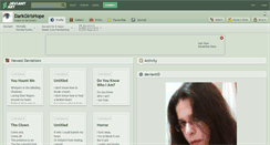 Desktop Screenshot of darkgirlshope.deviantart.com