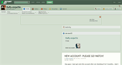 Desktop Screenshot of fluffy-ninja356.deviantart.com