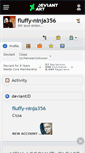 Mobile Screenshot of fluffy-ninja356.deviantart.com