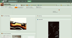 Desktop Screenshot of matthordika.deviantart.com