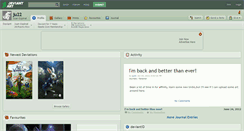 Desktop Screenshot of ju22.deviantart.com