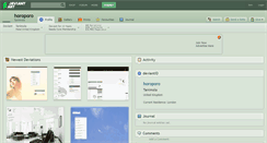 Desktop Screenshot of horoporo.deviantart.com