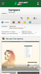 Mobile Screenshot of horoporo.deviantart.com