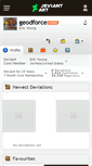 Mobile Screenshot of geodforce.deviantart.com