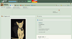 Desktop Screenshot of hellcow.deviantart.com