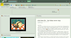 Desktop Screenshot of calibizaro.deviantart.com