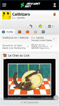 Mobile Screenshot of calibizaro.deviantart.com