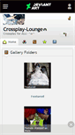 Mobile Screenshot of crossplay-lounge.deviantart.com