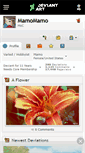 Mobile Screenshot of mamomamo.deviantart.com
