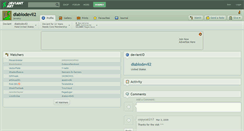 Desktop Screenshot of diablodevil2.deviantart.com