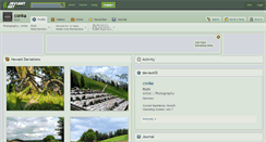Desktop Screenshot of conka.deviantart.com