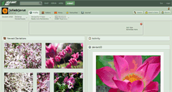 Desktop Screenshot of juliadejavue.deviantart.com