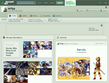 Tablet Screenshot of mrfipp.deviantart.com