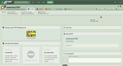 Desktop Screenshot of esanchez7587.deviantart.com