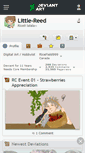 Mobile Screenshot of little-reed.deviantart.com