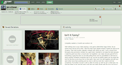 Desktop Screenshot of jen-d-bean.deviantart.com